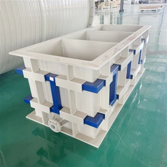 Ferkantaður PP tankur til að tína, geymslutank